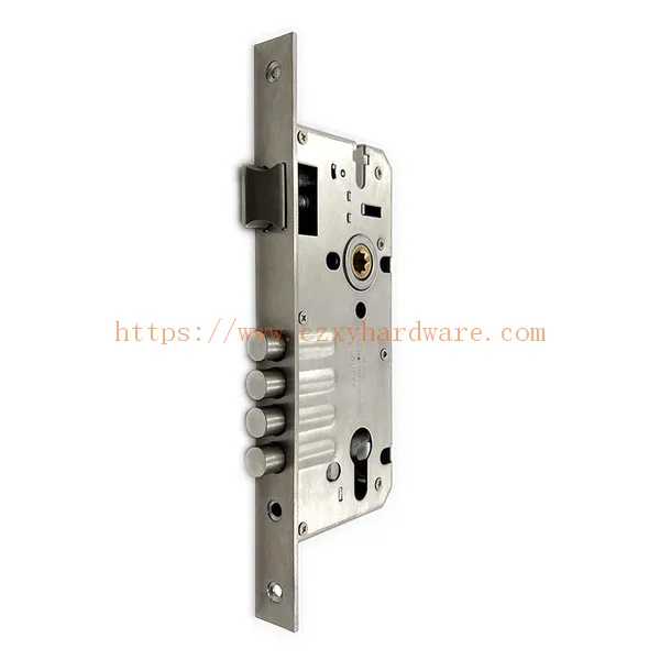 Top Quality Highest Security Full SS Material Lock Body Bearing Type 45 50 60 Size Mortise Lock for Gate Door